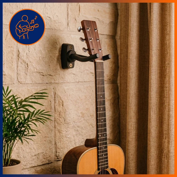 Uchwyt na gitarę na ścianę