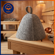 czapka do sauny z wełny